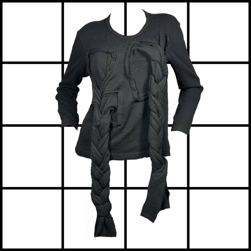 2000s Comme des Garçons Corso Como Reconstructed Double Braid Top