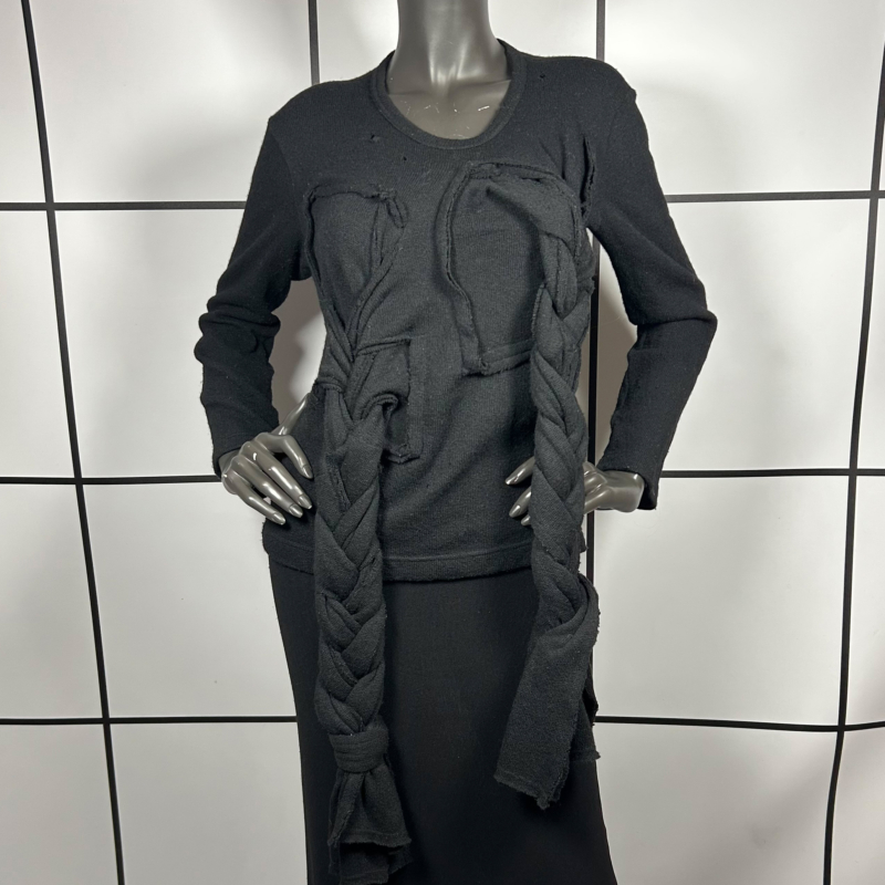 2000s Comme des Garçons Corso Como Reconstructed Double Braid Top