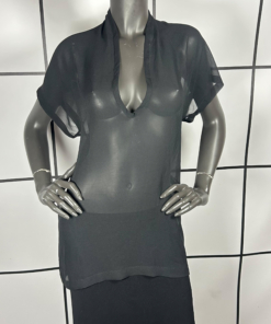 2000's Comme Des Garçons Shortsleeved Mesh Top
