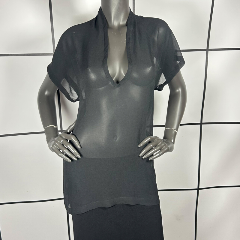 2000's Comme Des Garçons Shortsleeved Mesh Top