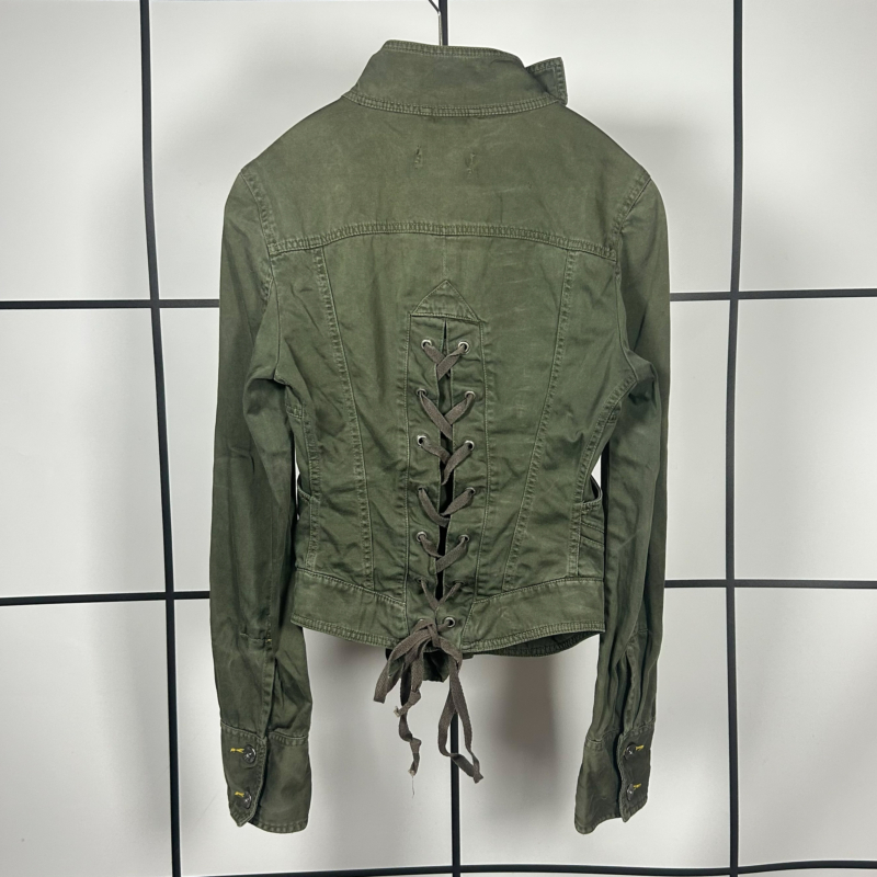 2000s Diesel Lace Up Biker Jacker
