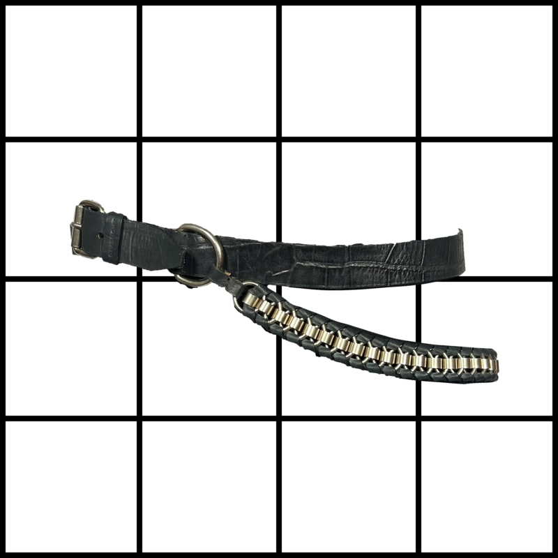 2000s Givenchy Double Layered Metal Belt