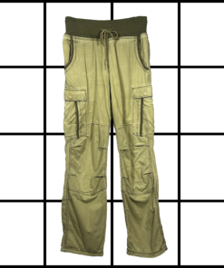 2000s GOA Cargo Drawstring Sweatpants