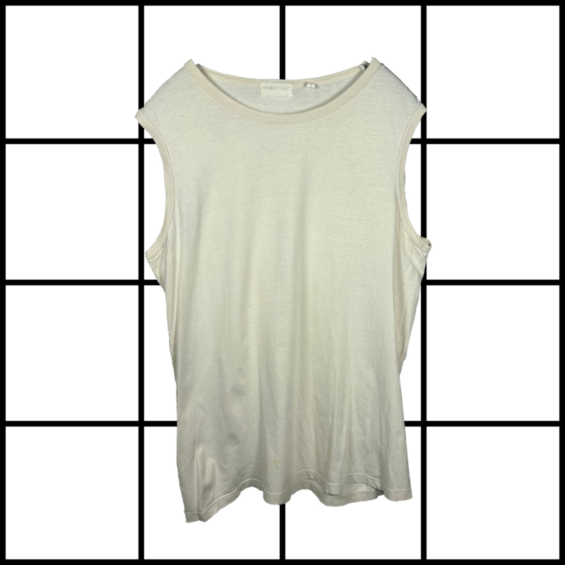 S/S2000 Helmut Lang White Tank Top