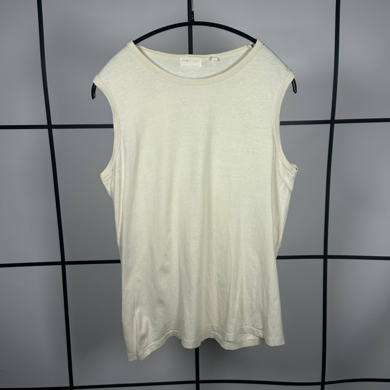 S/S2000 Helmut Lang White Tank Top