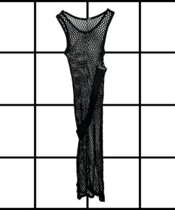 S/S1998 Helmut Lang Bondage Fishnet Dress Top