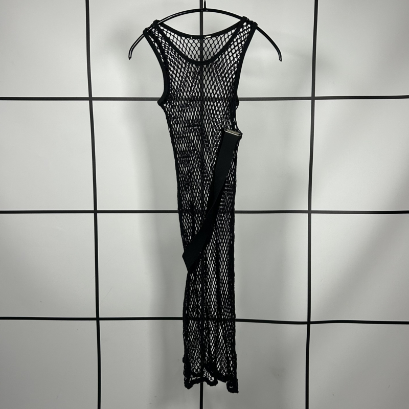S/S1998 Helmut Lang Bondage Fishnet Dress Top