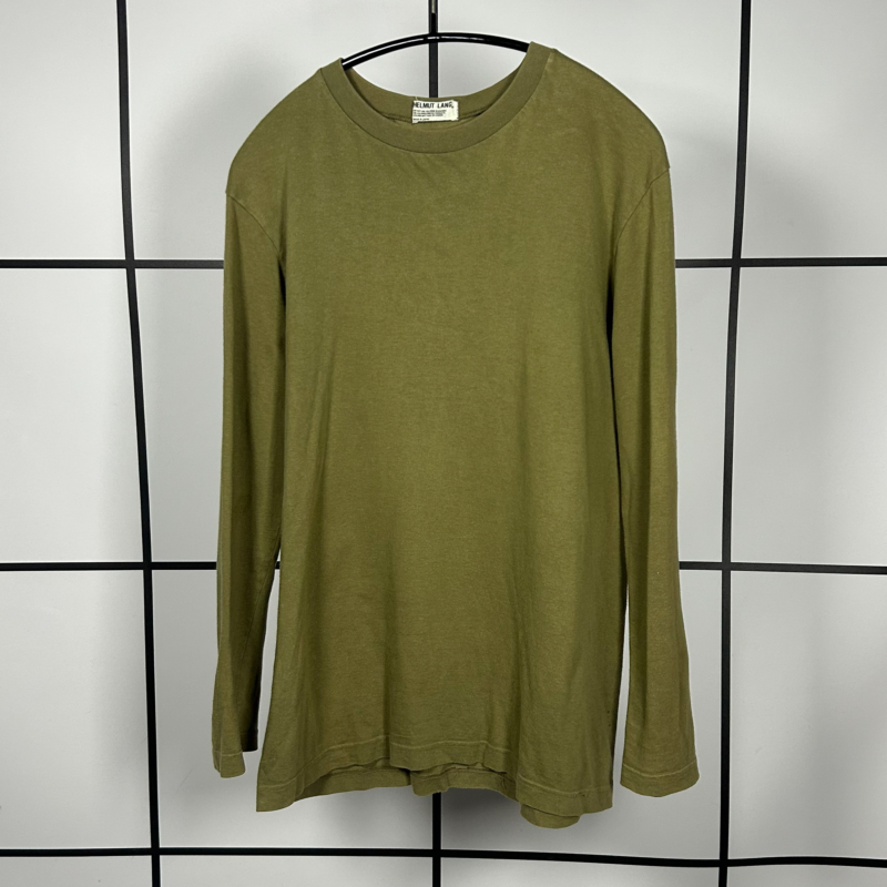 1990's Helmut Lang Made in Japan Green Longsleeve