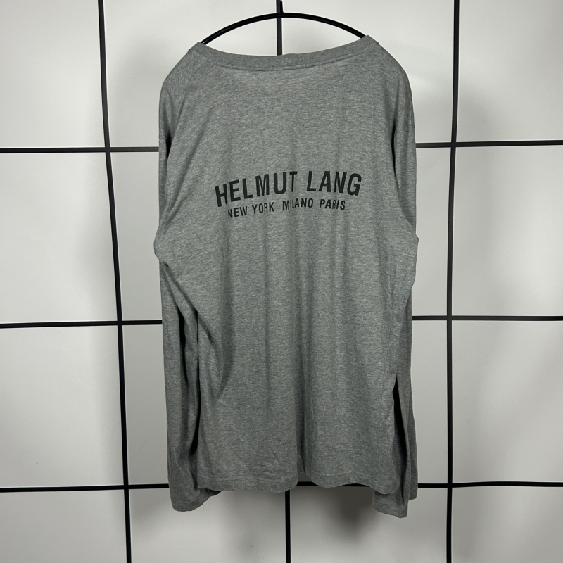 A/W2003 Helmut Lang New York Milano Paris Longsleeve T-shirt