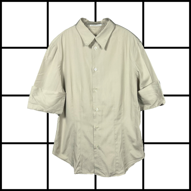 2000s Helmut Lang Shortsleeved Button Up Shirt