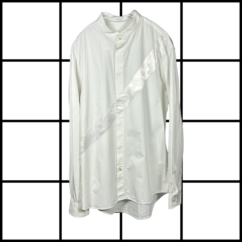 S/S1997 Helmut Lang Satin Stripe Longsleeve Shirt