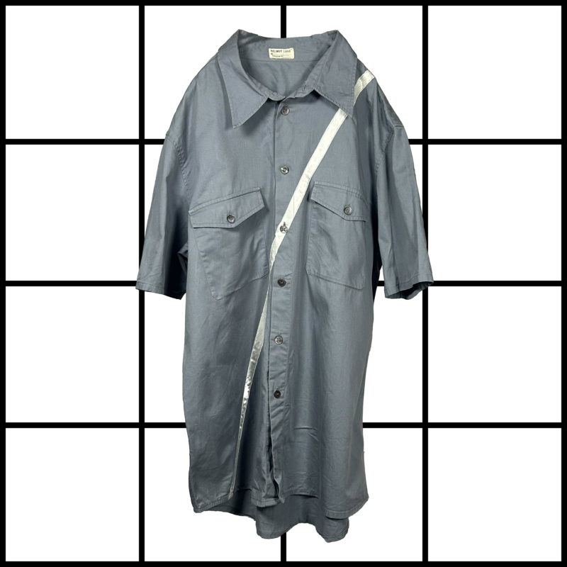 S/S1998 Helmut Lang Satin Stripe 1-Pocket Shirt
