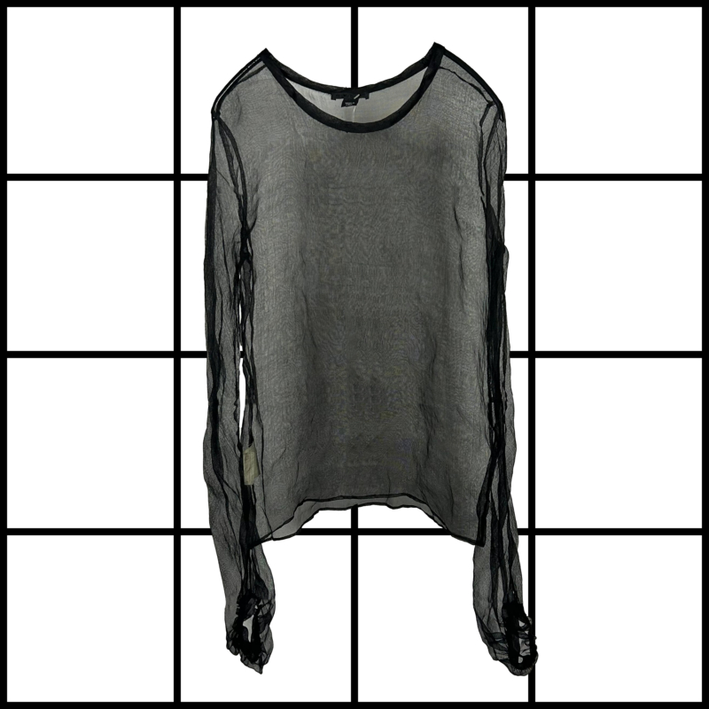 S/S2000 Helmut Lang Runway Mesh Longsleeve
