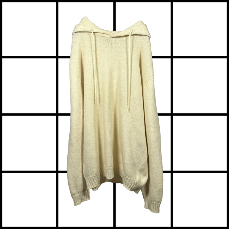 A/W1999 Helmut Lang Wool Military Hoodie