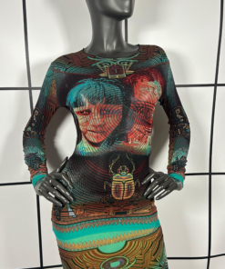 A/W1996 Jean Paul Gaultier Brazilian Currency Mesh Set - Image 2
