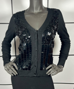 2000's Jean Paul Gaultier Sequien Button Up Cardigan
