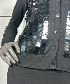2000's Jean Paul Gaultier Sequien Button Up Cardigan - Image 3