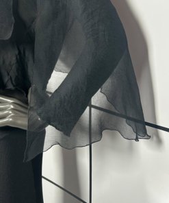 1990's Jean Paul Gaultier Soleil Silk Mesh Dress - Image 4