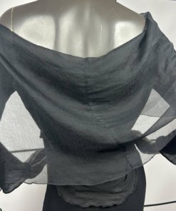 1990's Jean Paul Gaultier Soleil Silk Mesh Dress - Image 5