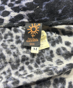 2000's Jean Paul Gaultier Belted Leopard Cardigan - Image 7