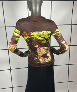 1990's Jean Paul Gaultier Classique Native Print Cardigan - Image 4