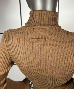 2000's Jean Paul Gaultier Wool Turtleneck With Cuff Detail - Image 5