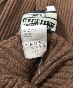 2000's Jean Paul Gaultier Wool Turtleneck With Cuff Detail - Image 7
