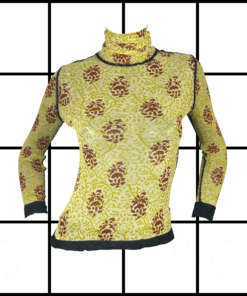 1990's Jean Paul Gaultier Classique Turtleneck with Mohair Detailing