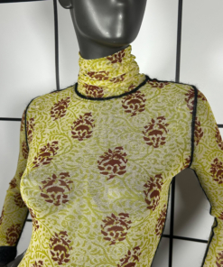 1990's Jean Paul Gaultier Classique Turtleneck with Mohair Detailing - Image 2