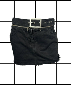 2000s Jean Paul Gaultier Belted Zip Short