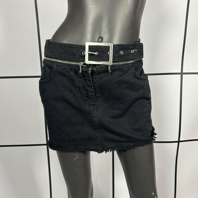 2000s Jean Paul Gaultier Belted Zip Short