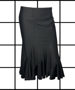 2000s Junya Watanabe Pleated Midi Skirt