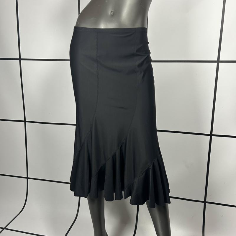 2000s Junya Watanabe Pleated Midi Skirt