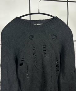 2000's Junya Watanabe Distressed Wool Sweater - Image 2