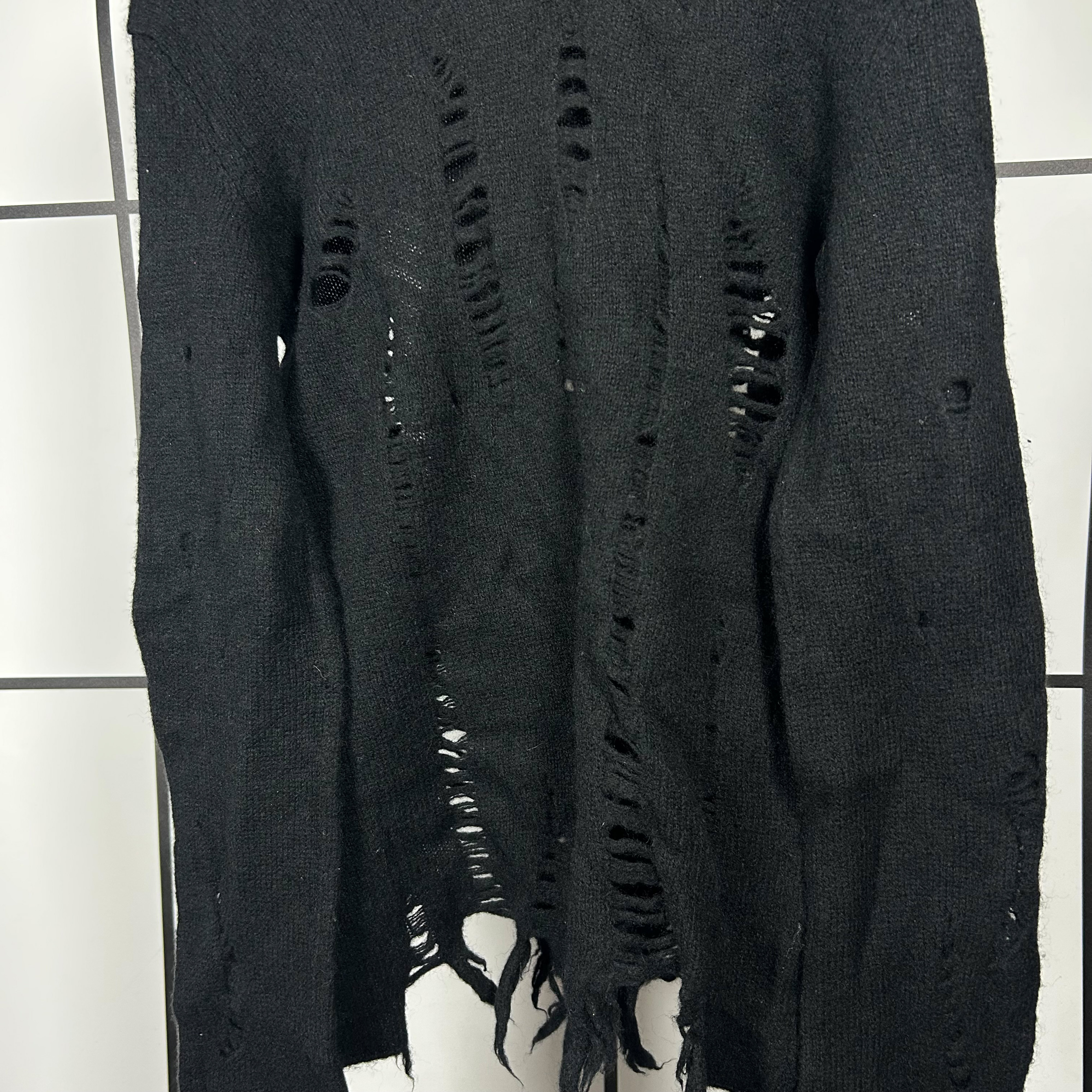 2000's Junya Watanabe Distressed Wool Sweater - Image 3