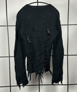 2000's Junya Watanabe Distressed Wool Sweater - Image 5