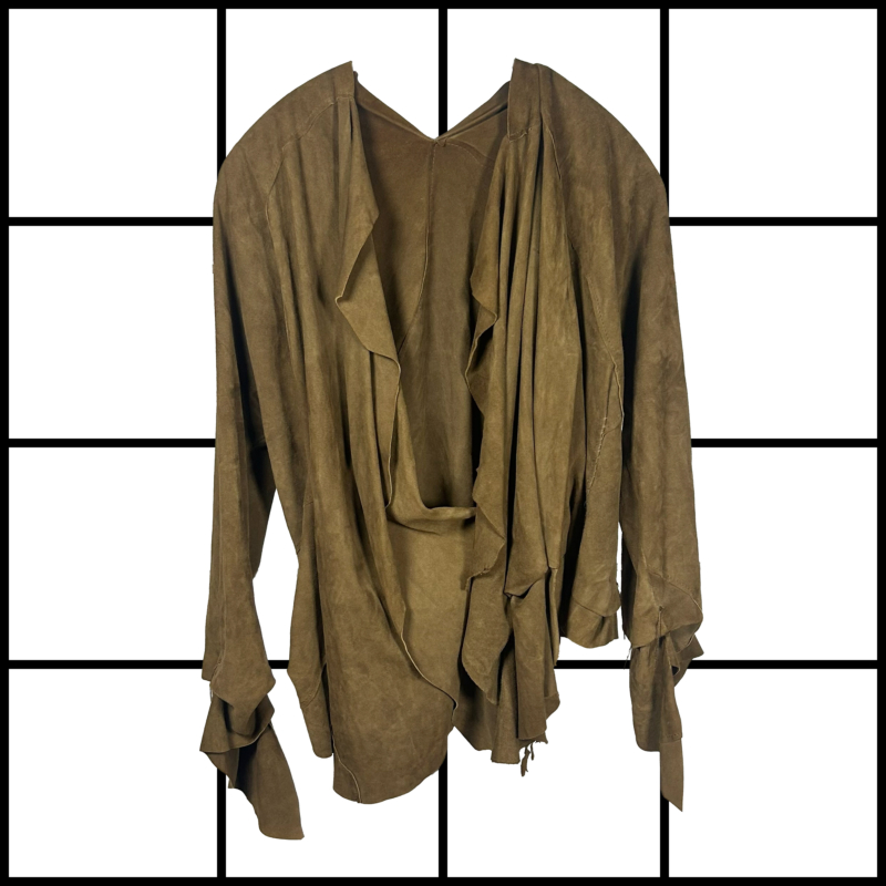 S/S2004 Maison Margiela Artisanal Suede Patchwork Jacket