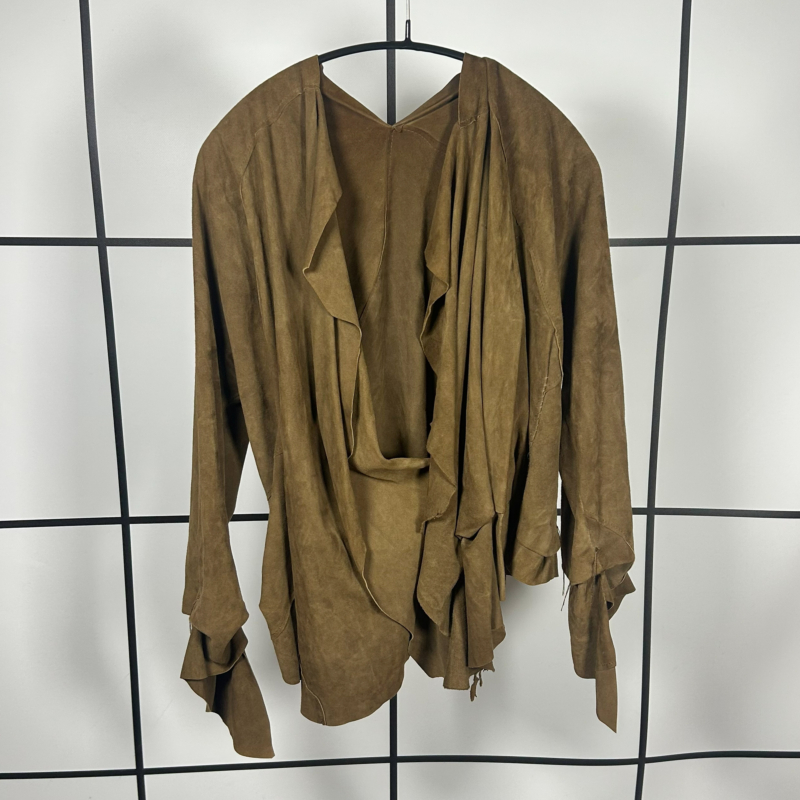 S/S2004 Maison Margiela Artisanal Suede Patchwork Jacket