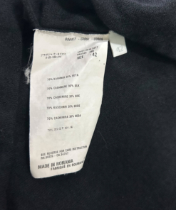 2000's Miu Miu Cashmere Cardigan With Silk Strap - Image 8