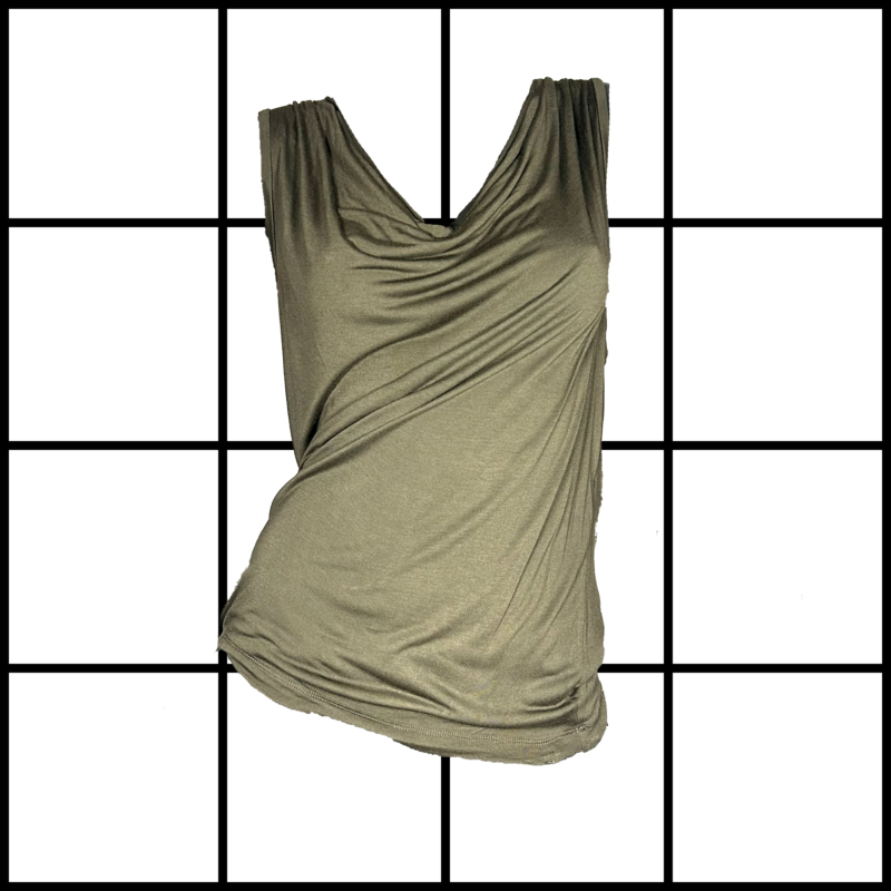 2000s Plein Sud Viscose Sleeveless Top
