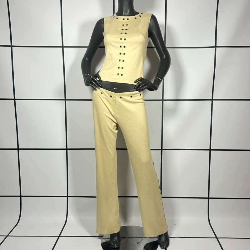 2000s Plein Sud Eyelet Top and Bottom
