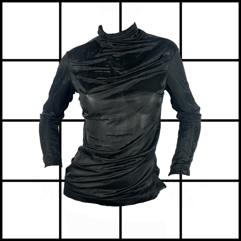 2000s Plein Sud Seethrough Longsleeve Top