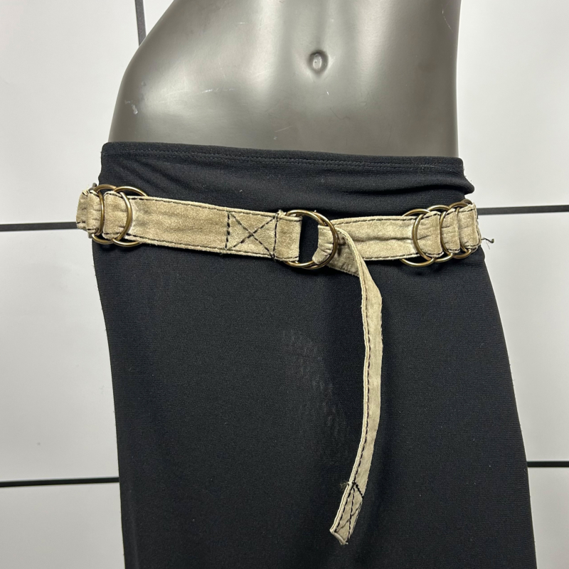 2000s Plein Sud Suede Multi Buckle Belt