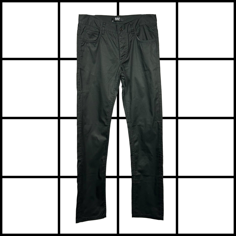 2010's Raf Simons RAF by RAF Black Denim Jeans