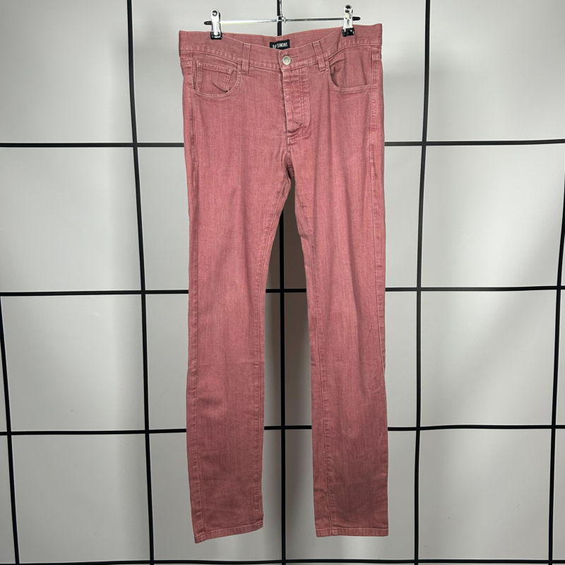 2000s Raf Simons Candy Patched Denim