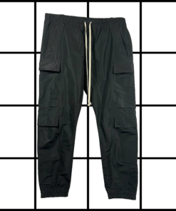 S/S2024 Rick Owens Lido Mastodon Mega Cargo Black