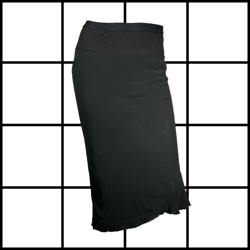 S/S2020 Rick Owens Tecuatl Midi Skirt