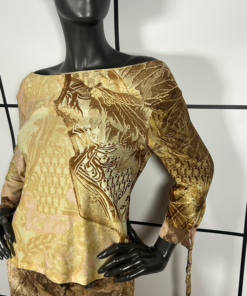 A/W2001 Roberto Cavalli Runway Silk/Poly Set - Image 3