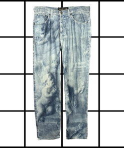 A/W1995 Roberto Cavalli Renaissance Baby Print Pants