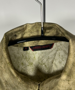 2000s Roberto Cavalli Silk Animal Print Short Sleeved Tshirt - Image 5
